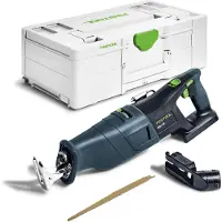 Festool Akkupuukkosaha RSC 18 EB-Basic 18 V; (ilman akkua ja laturia)