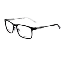 HUGO BOSS Hugo HG 0231 54/17/140 Matte mustat metalliset silmälasit MIEHILLE HG 0231