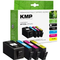 KMP – 1765,4005, Korkea (XL) värintuotto, Syaani, Musta, Keltainen, Magenta, 30 ml, 12 ml, 4 kpl, 950 sivua