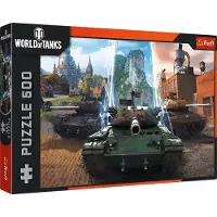 Trefl 500 palan palapeli "tankkien maailma: Toiminnan aika"
