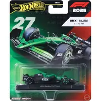 Mattel HOT WHEELS PREMIUM F1 Sauber Nico Hulkenberg bolidas 27 (JKD84)