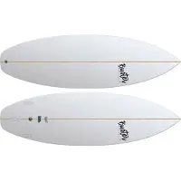 Buster P Type Riversurfboard white Koko 5'4
