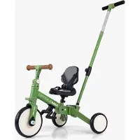 Milly Mally Optimus Max Kolmipyörä 4-in-1, Vihreä