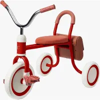Vanilla Copenhagen Trehjulet Cykel - Retro - Berry - Red - 58X 26X 48CM