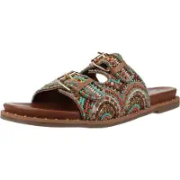 Carmela for woman. 16320002-CORAL Sandals 163200 multicoloured (36), Fabric, Flat, None, Casual, Multicolor