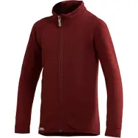 Woolpower Kids' Full Zip Jacket 400 Rust Red Välikerrospuserot 110-116