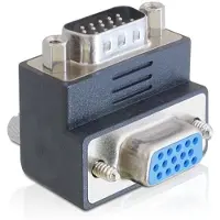 DeLOCK 65290, VGA, VGA, Musta
