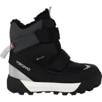 Viking Footwear Kids' Expower Warm GORE-TEX 2v Black Talvikengät 28