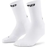 Cep Core Run Socks Mid Cut 5.0, juoksusukat, nainen, valkoinen