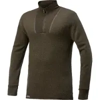 Woolpower Zip Turtleneck 200 Pine Green - XS