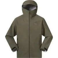 Bergans Essentials 2.5L Shell Jacket Men Dark Green Mud XL