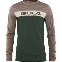 Bula Men's Retro Merino Wool Crew Dolive Kerrasto yläosat S