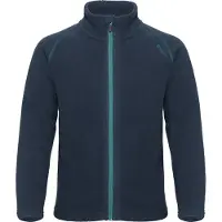 Urberg Kids' Tyldal Fleece Jacket Blue Nights Välikerrospuserot 110/116