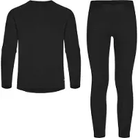 Urberg Juniors' Gossa Merino Mix Set Black Beauty Kerrasto setit 98/104