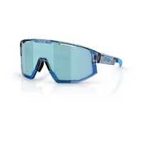 Bliz Fusion small -pyöräilylasit transparent blue/smoke/ice blue multi