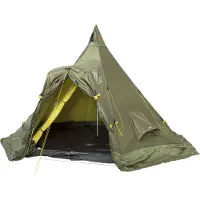 Helsport Varanger 12-14 Camp Outer Tent Incl. Pole Green Kotateltat One Size