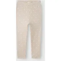 Lil´ Atelier Nmfgago Slim Legging Lil Noos - Beige - 122
