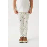 Lil´ Atelier Nmfgago Slim Legging Lil Noos - Cream - 104