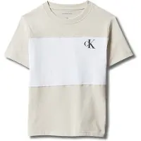 Calvin Klein Jeans Paita beige / musta / valkoinen