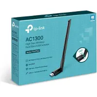 TP-LINK Archer T3U Plus, Langaton, USB, WLAN, Wi-Fi 5 (802.11ac), 867 Mbit/s, Musta (Archer T3U Plus(EU))