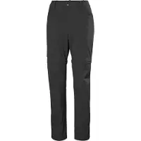 Helly Hansen W Elv Light Zip Off, ulkoiluhousut, nainen, harmaa