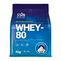 Star Nutrition Whey-80 Heraproteiini 4 kg