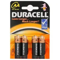 Duracell paristot AA 4 kpl