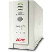 Schneider Electric Back-UPS CS, UPS-laite, 650VA, 4x C13, harmaa
