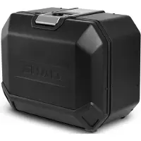 Shad Sivulaukku Terra Aluminium 47L Musta, vasen ruskea