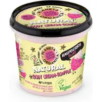 Raw Organic Natural Body Cream-Souffle Raspberry Fluff 360 ml