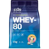 Star Nutrition Whey-80 Heraproteiini 1 kg