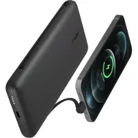 Belkin Components – 10K PowerBank+Cables USB-C/Lightning (BPB006BTBLU)