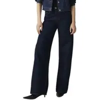 Levi's for woman. A8701-0007 Jeans XL Straight navy (23/29), Casual, Cotton, Denim
