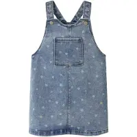 Name it Nmfrosa Short Dnm Bibskirt 3555-On - Blue - 128