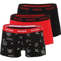 HUGO Trunk Triplet Design - Black - XXL