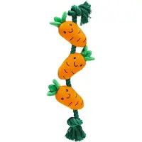 Beeztees Easter Flossy Rope Carrot