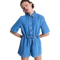 Roxy Haalari 'Real Tomorrow' sininen denim