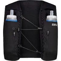 2XU Run Hydration Vest Black/silver Reflective Urheilureput L