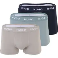 HUGO 50532611 Trunk Red Boxerit 3 Yksiköt