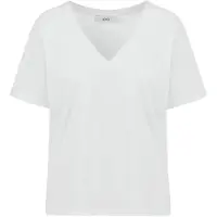 Coster Copenhagen Cc Heart Basic Regular V-Neck T-Shi - White - M