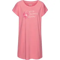 Vivance Yöpaita pitaija / tumma pinkki / offwhite