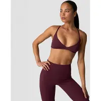 ICANIWILL Nimble Twist Sports Bra Dark Mahogany