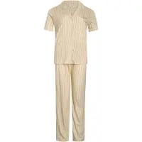 Dagi Pyjama tummanruskea / khaki / musta