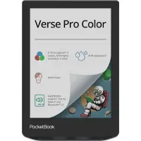 Pocketbook Verse Pro Color E-lukija 6" Kosketusnäyttö ?Vedenkestävä E-kirjojen Lukija Äänikirjat Sininen