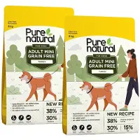 Purenatural Dog Grain Free Adult Mini Turkey 2 x 8 kg
