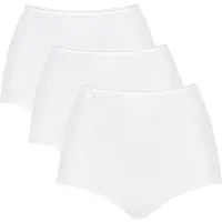 Sloggi 24/7 Microfibre Maxi C3P - White - 38