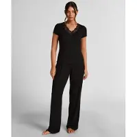 Hunkemoller Pyjama 'Nana' musta