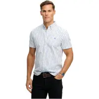 Superdry Preppy Oxford S/S Shirt - Blue - XXL