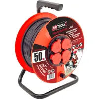 AWTOOLS Jatkojohto kelalla AW70227; 3x2,5 mm²; 50 m