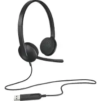 Logitech – LOGI H340 USB Headset black (981-000475)